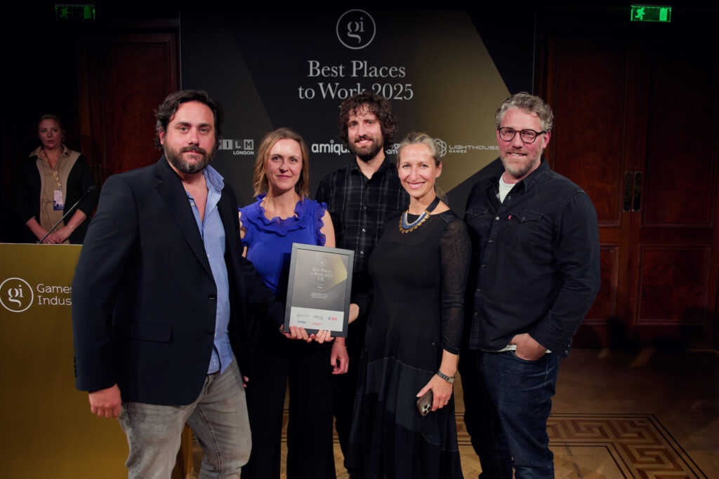 Diva Wins GamesIndustry.biz 'Best Places to Work' Award