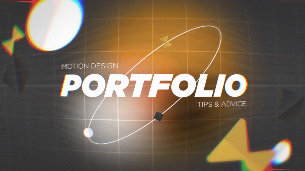 Creating the perfect motion design portfolio: our expert tips