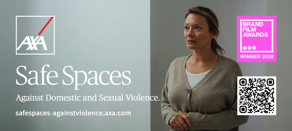 Omni Productions Wins 'Social Change' Category at PRWeek and Campaign's Brand Film Awards 2026 for AXA Safe Spaces
