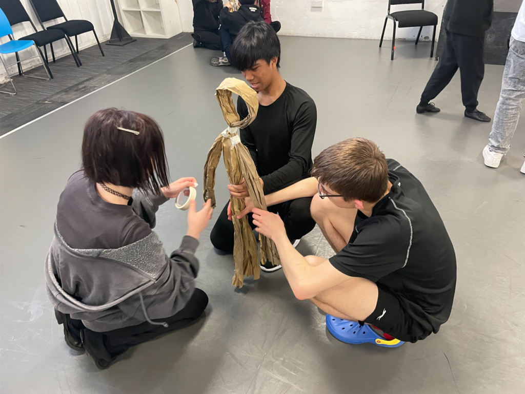 Bristol Hippodrome Delivers Hands-On Workshop to Performing Arts Students at Weston College